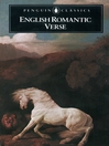 English Romantic Verse (eBook)